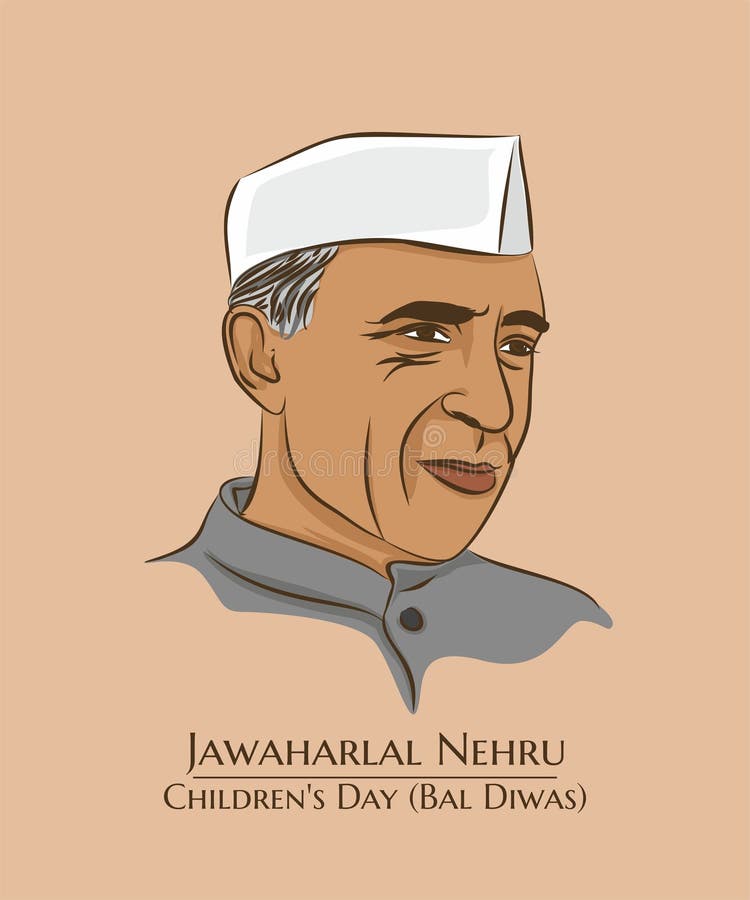 Learn How to Draw Jawaharlal Nehru (Politicians) Step by Step : Drawing  Tutorials