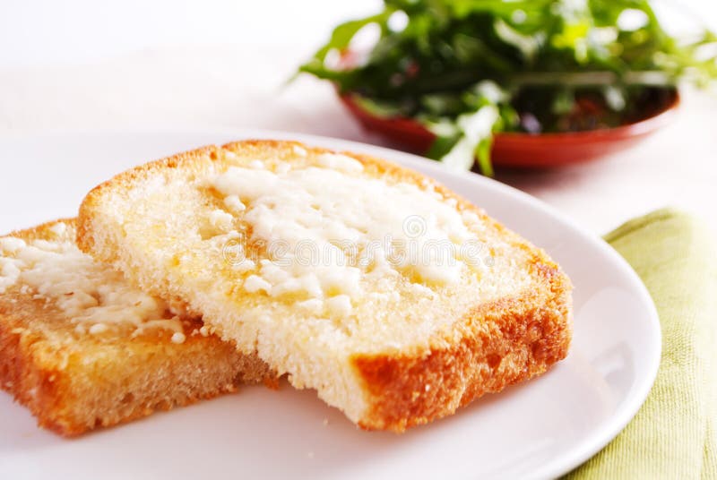 Pane con la ricotta fotografia stock Pane con la ricotta fotografia stock