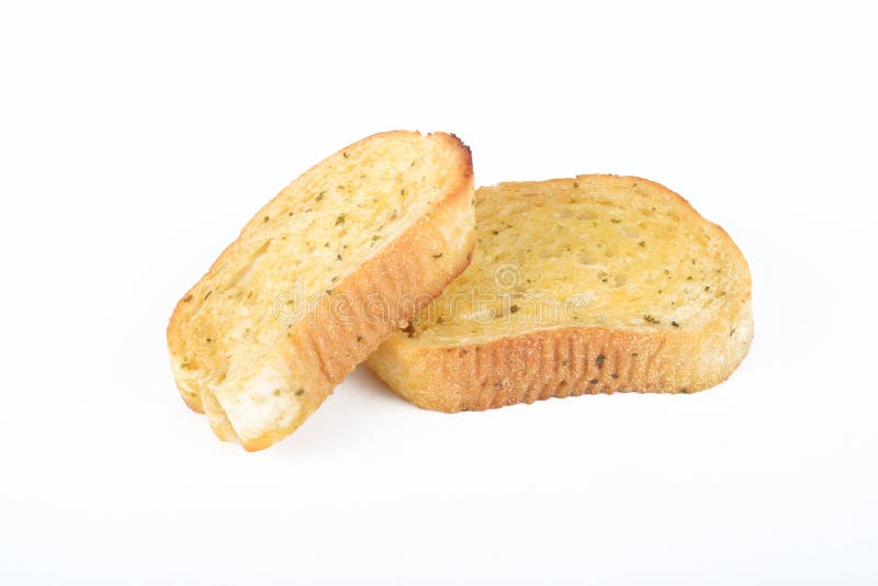 Pane di aglio fotografie stock