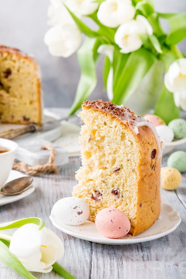 Pane Dolce Ortodosso Di Pasqua, Kulich Della Ricotta, Panino Variopinto