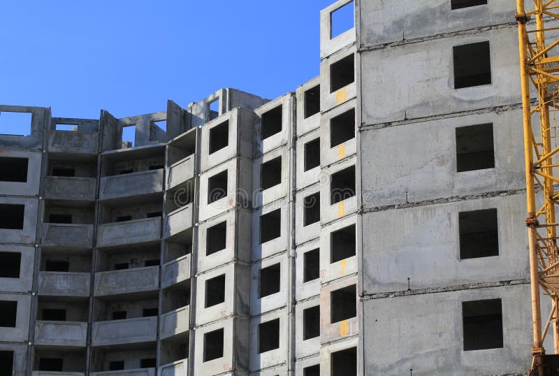 Panel Building Construction Stock Photo Image of city, panel 68194842