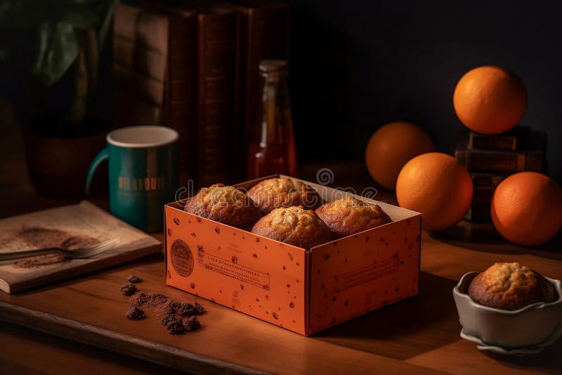Panetteria per muffin torte di pasticceria deliziosa e colorata, stile artigianale del mezzo secolo illustrazione vettoriale