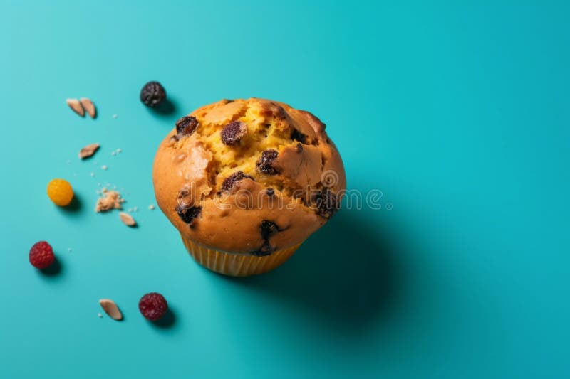 Panetteria per muffin torte di pasticceria deliziosa e colorata, stile artigianale del mezzo secolo illustrazione di stock