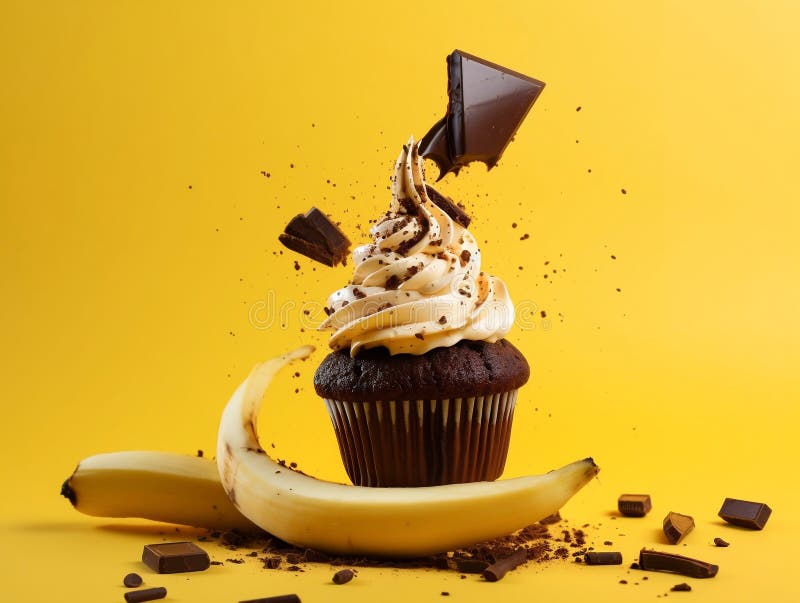 Panetteria per muffin torte di pasticceria deliziosa e colorata, stile artigianale del mezzo secolo royalty illustrazione gratis