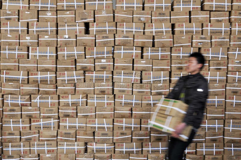 Panic buying of table salt editorial photography. Image of radiation