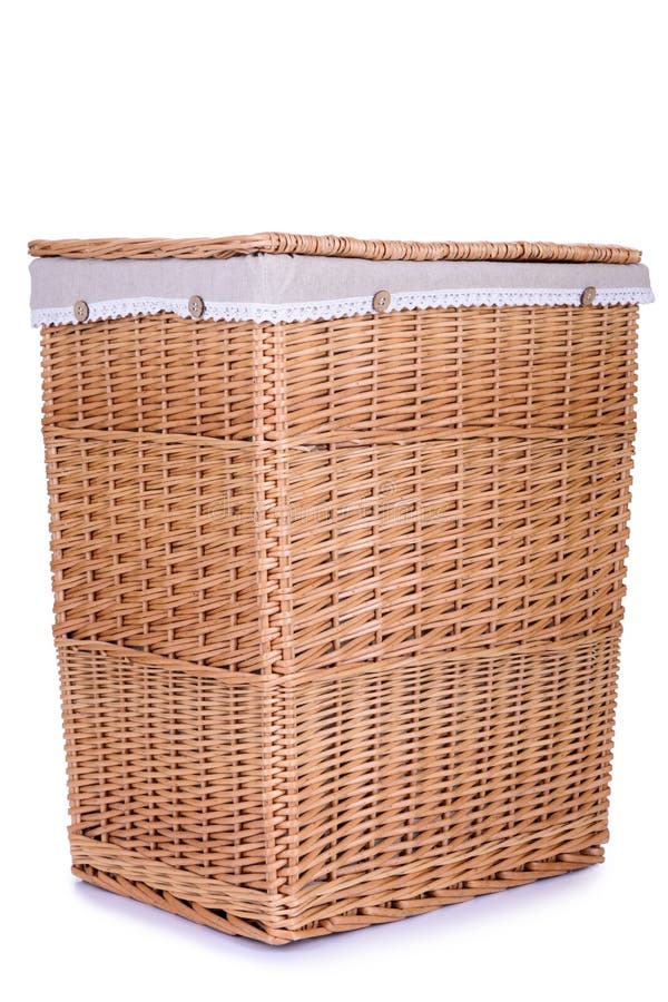 panier a linge paille