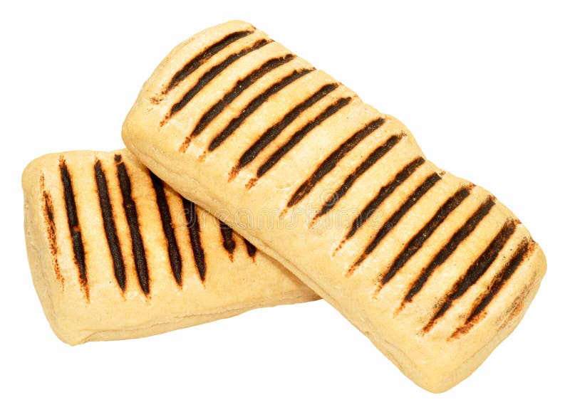 Panini Bread stock photo. Image of group, bread, striped 51527482