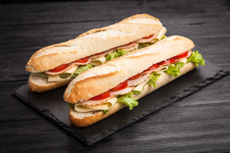 Panini grilled sandwich stock image. Image of food, bread 75142385