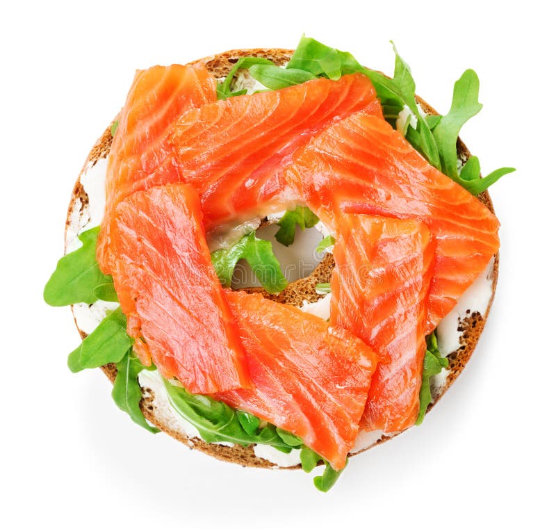 Panino fresco del bagel fotografie stock Panino fresco del bagel fotografie stock