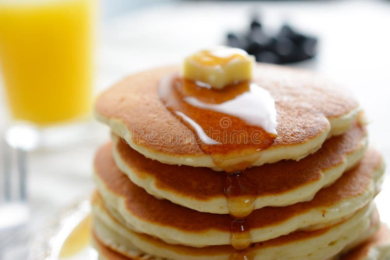 Pannenkoeken stock foto