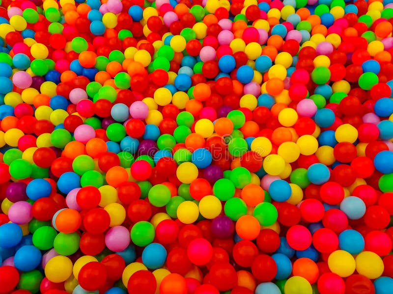 bolas de plástico coloridas em uma sala de jogos infantil. fundo. textura.  4790377 Foto de stock no Vecteezy