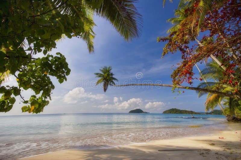 Panorama of beach of Koh Mak