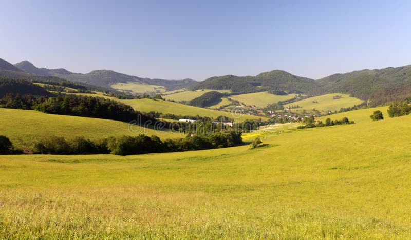 Panorama krásné hory