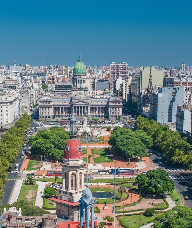 Panorama of Buenos Aires, Argentina stock photos Panorama of Buenos Aires, Argentina stock photos