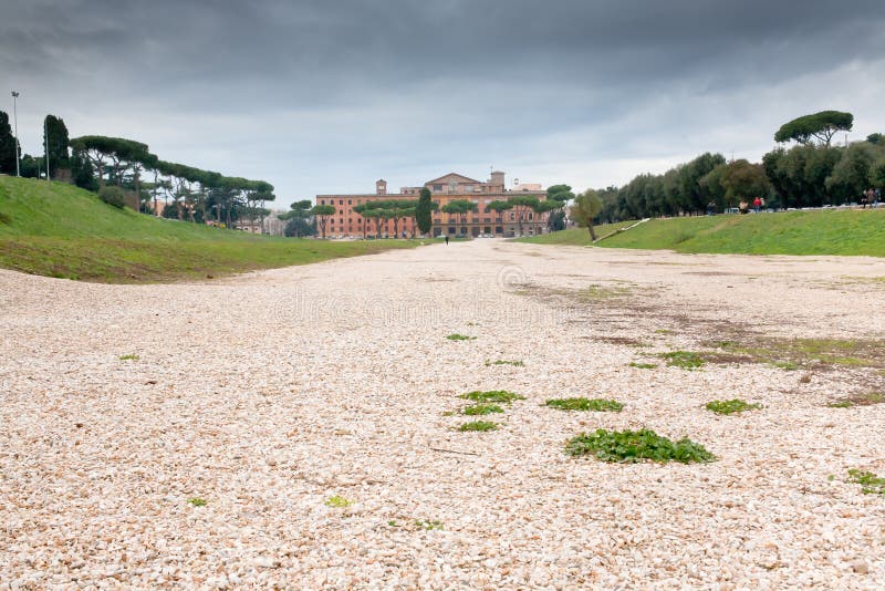 Panorama Circus Maximus in Rome