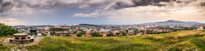 Panoráma mesta Nitra