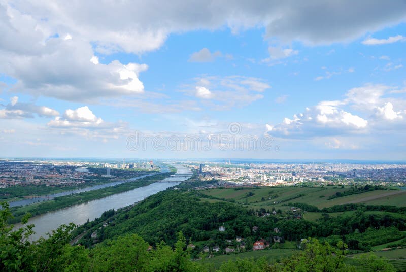 Panorama of the City of Vienna