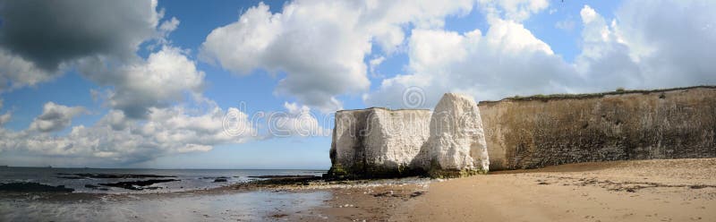 Panorama of the cliffs