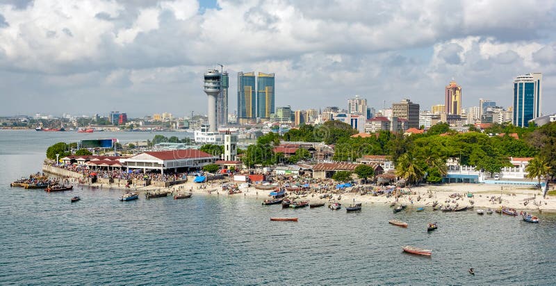 Panorama of Dar Es Salaam