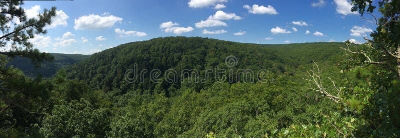 Panorama de Arkansas Rolling Hills