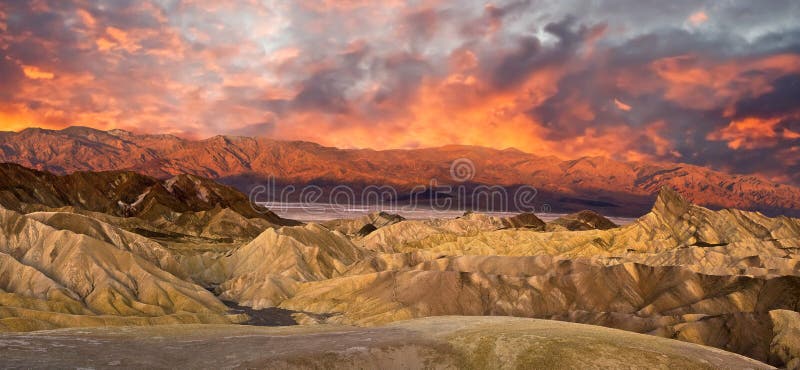 Panorama de Death Valley