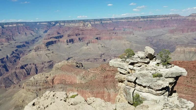 Panorama de la barranca magnífica almacen de metraje de vídeo