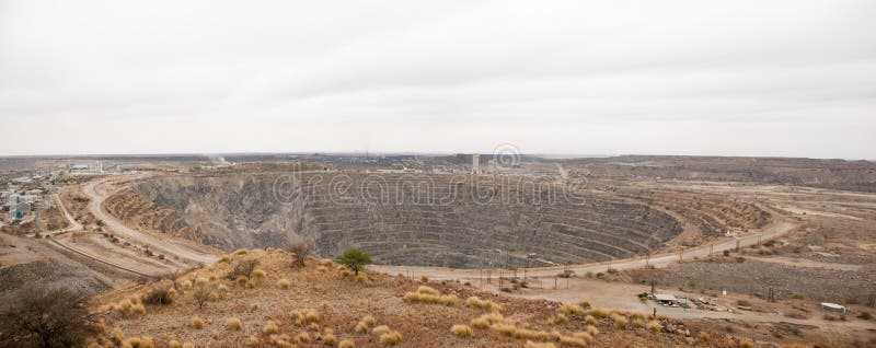 Panorama de mine de Phalaborwa images libres de droits Panorama de mine de Phalaborwa images libres de droits
