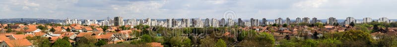 Panorama de nouveau Belgrade, Belgrade, Serbie