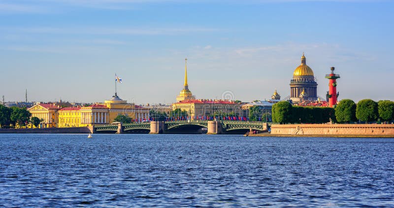 Panorama de St Petersburg, Rússia