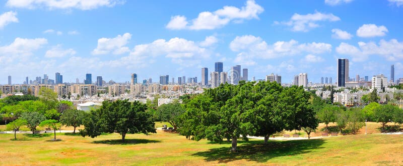 Panorama de Tel Aviv, Israel