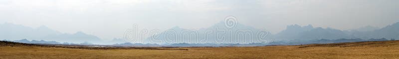 Panorama del desierto foto de archivo Panorama del desierto foto de archivo