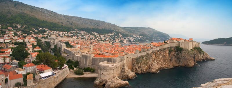 Panorama di Dubrovnik