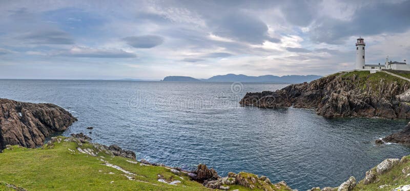 Panorama of Fanad Head, County Donegal, Ireland