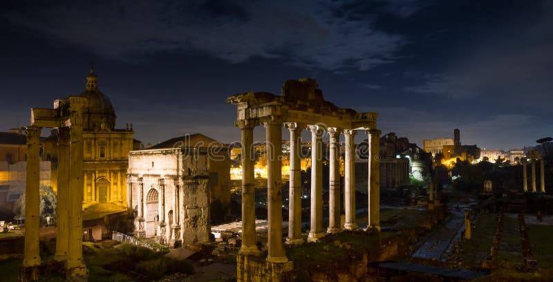 Arch of Titus, Forum Romanum, Rome Stock Image - Image of roman, italy