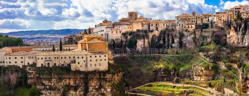 Panorama of impressive Cuenca