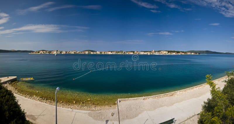 Panorama of island Krapanj