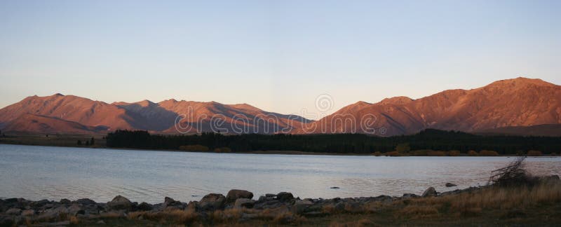 Panorama - Lake Tekapo, New Zealand