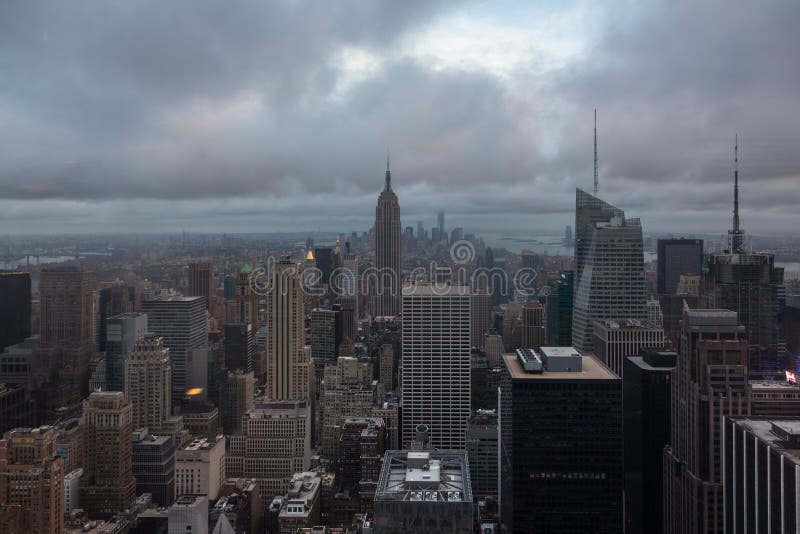 Panorama Manhattan fotografia royalty free Panorama Manhattan fotografia royalty free