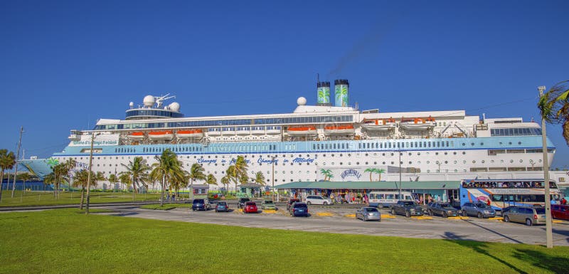 Margaritaville At Sea Docked In Freeport, Bahamas