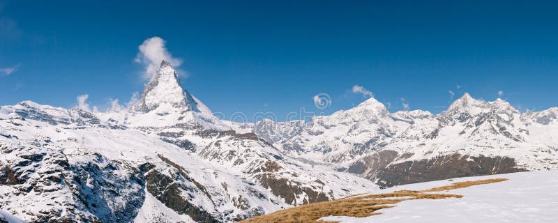 Panorama Matterhorn Switzerland