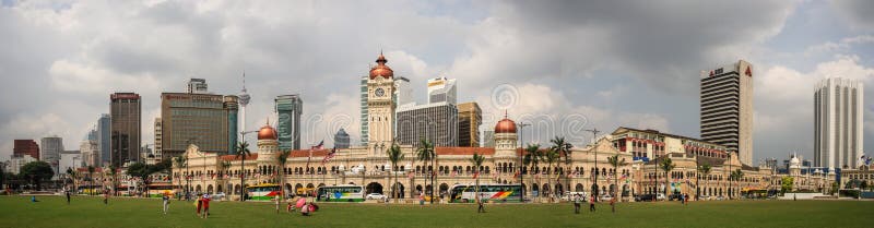Panorama Of Merdeka Square Kuala Lumpur Kuala Lumpur Malaysia