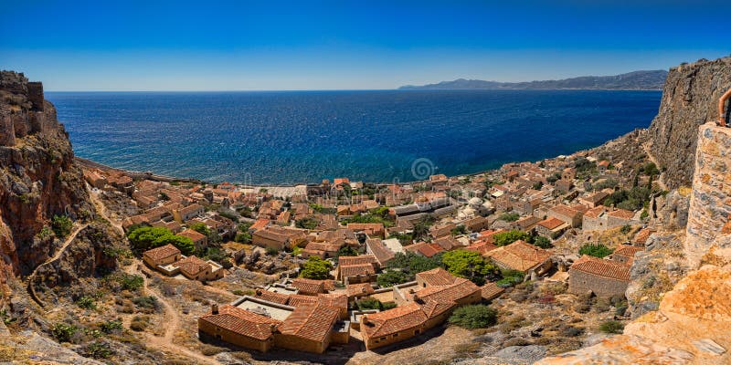 Panorama of Monemvasia