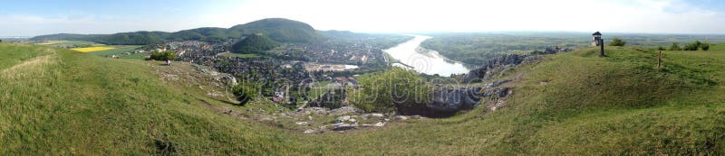 Panorama of rural landscape