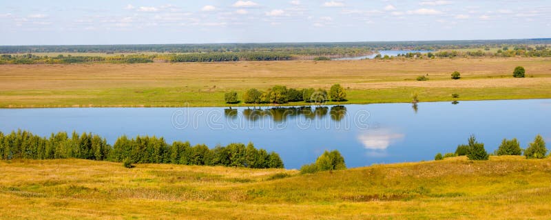 Panorama of the river