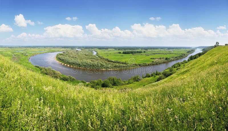 Panorama of the river