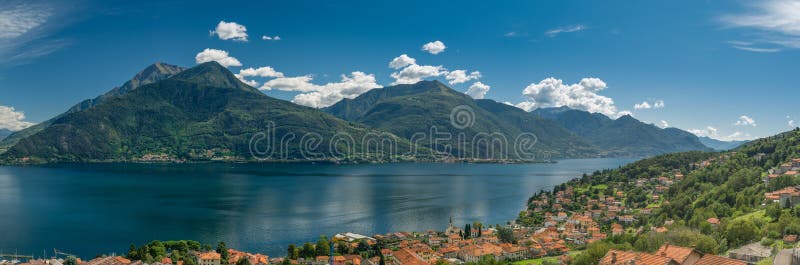 Panorama strabiliante della parte settentrionale del lago Como