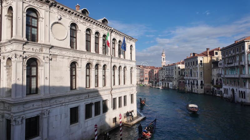 Panorama sur la vieille ville de venise italie clips vidéos
