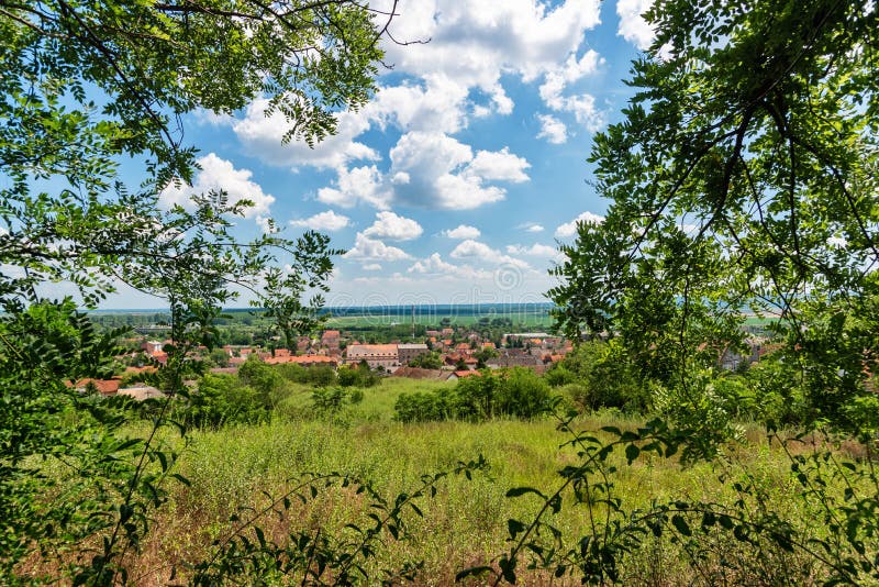 Panorama of Titel City in Vojvodina, Serbia. Editorial Stock Photo - Image  of modern, blue: 189351918