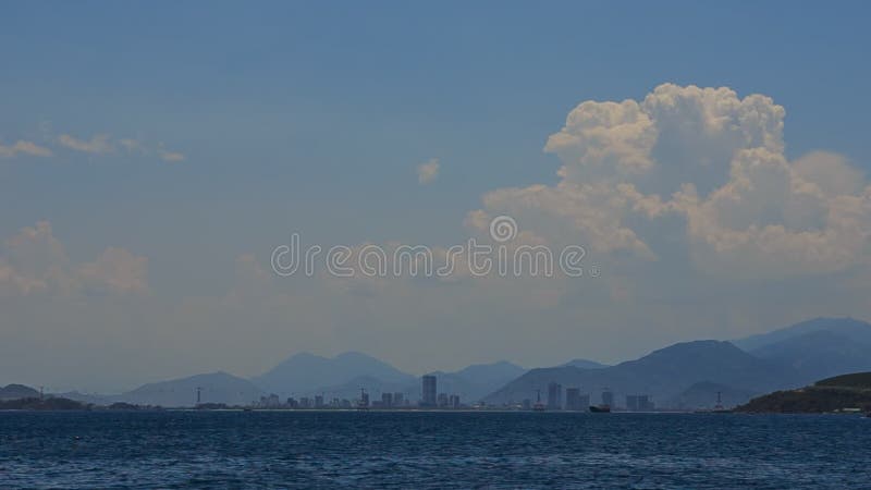 Panorama van Vietnamese stadstoevlucht