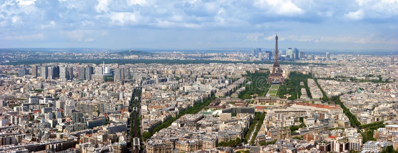 Panorama w Paryżu